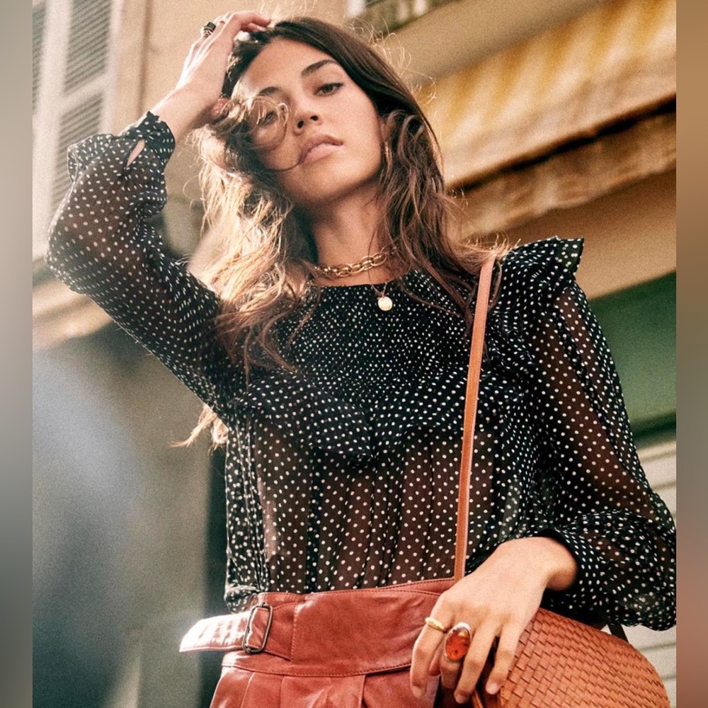 Sezane Miro Blouse